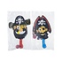 Duckiez Duckiez Palletje Met Bal Piraat - 24 stuks