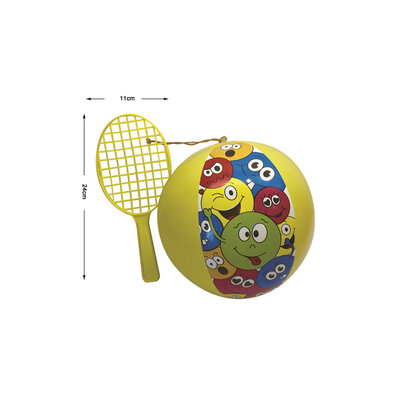 Duckiez Duckiez Tapbal Lachgezicht - 12 stuks
