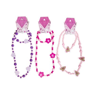 Duckiez Duckiez Houten Armband En Ketting - 48 stuks
