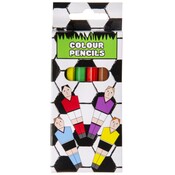 Duckiez Duckiez Kleurpotloodjes 6st Voetbal - 960 stuks (BULK DEAL = 1CTN)