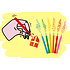 Duckiez Duckiez Kleurpotloodjes 6st Sinterklaas - 960 stuks (BULK DEAL = 1CTN)