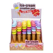 Duckiez Duckiez Balpen Ijshoorntje - 24 stuks