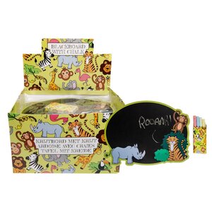 Duckiez Duckiez Krijtbord Met Krijt Wilde Dieren - 24 stuks