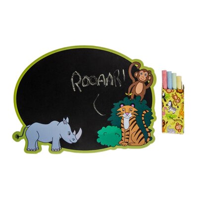Duckiez Duckiez Krijtbord Met Krijt Wilde Dieren - 24 stuks