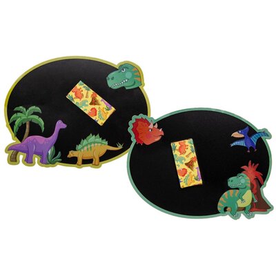 Duckiez Duckiez Krijtbord Met Krijt Dinosaurus - 24 stuks