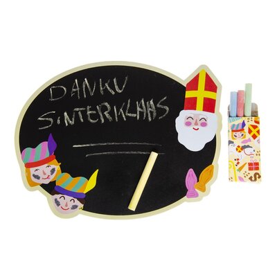 Duckiez Duckiez Krijtbord Met Krijt Sinterklaas - 24 stuks