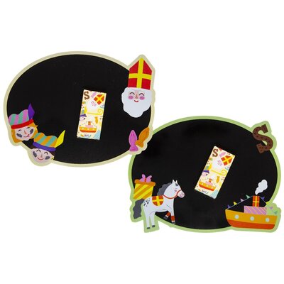 Duckiez Duckiez Krijtbord Met Krijt Sinterklaas - 24 stuks