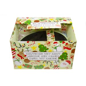Duckiez Duckiez Krijtbord Met Krijt Kerstmis - 24 stuks