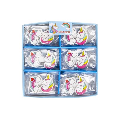 Duckiez Duckiez Gum Eenhoorn/Regenboog - 36 stuks