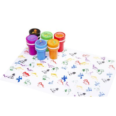 Duckiez Duckiez stempels Dino - 60 stuks