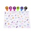 Duckiez Duckiez stempels Ruimte - 60 stuks