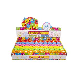 Duckiez Duckiez stempels Gezichtjes - 60 stuks