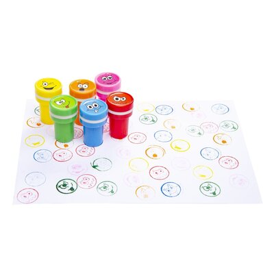 Duckiez Duckiez stempels Gezichtjes - 60 stuks