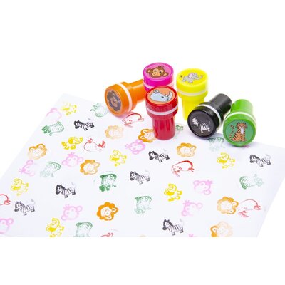 Duckiez Duckiez stempels Wilde Dieren - 60 stuks