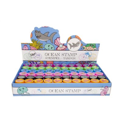 Duckiez Duckiez stempels Zeedieren - 60 stuks