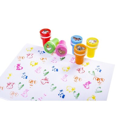 Duckiez Duckiez stempels Boerderijdieren - 60 stuks