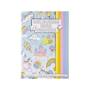 Duckiez Duckiez Kleurboek L Eenhoorn - 12 stuks