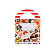 Duckiez Duckiez Kleurboek Met stickers Piraat - 48 stuks