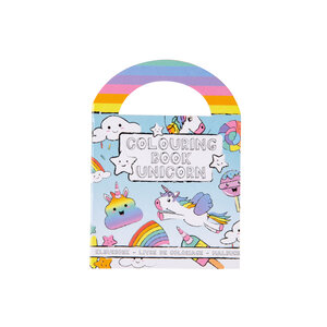 Duckiez Duckiez Kleurboek Met stickers Eenhoorn - 48 stuks