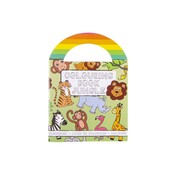 Duckiez Duckiez Kleurboek Met stickers Wilde Dieren - 48 stuks