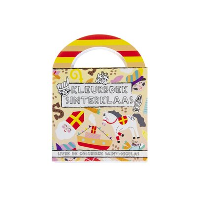 Duckiez Duckiez Kleurboekje Met stickers Sinterklaas - 48 stuks