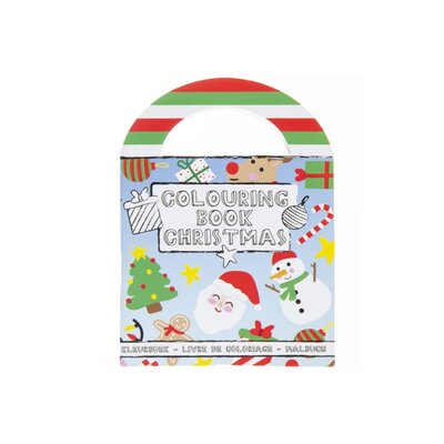 Duckiez Duckiez Kleurboekje Met stickers Kerstmis - 48 stuks