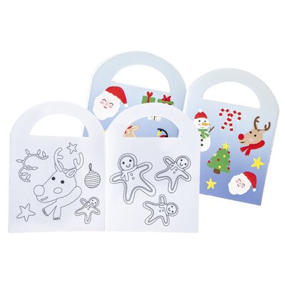 Duckiez Duckiez Kleurboekje Met stickers Kerstmis - 48 stuks