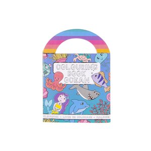 Duckiez Duckiez Kleurboekje Met stickers Zeedieren - 48 stuks