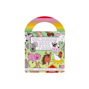Duckiez Duckiez Kleurboekje Met stickers Boerderijdieren - 48 stuks