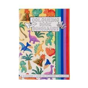 Duckiez Duckiez Kleurboek Dino L - 12 stuks