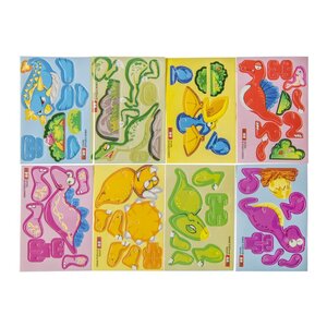 Duckiez Duckiez 3D Puzzel Monteren Dino - 48 stuks