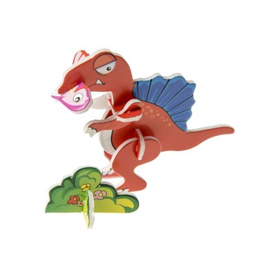 Duckiez Duckiez 3D Puzzel Monteren Dino - 48 stuks