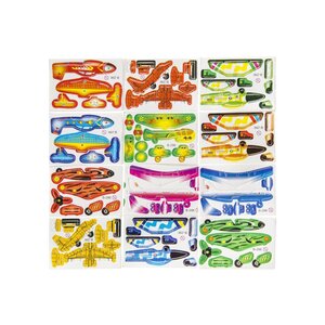 Duckiez Duckiez 3D Puzzel Vliegtuig Monteren S - 96 stuks