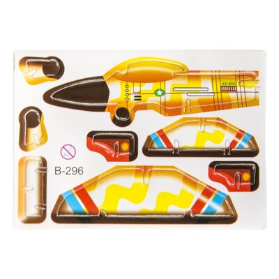 Duckiez Duckiez 3D Puzzel Vliegtuig Monteren S - 96 stuks