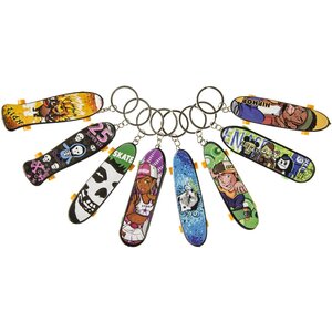 Duckiez Duckiez Sleutelhanger Skateboard - 48 stuks