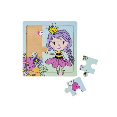 Duckiez Duckiez Houten Puzzel Meisjes - 24 stuks