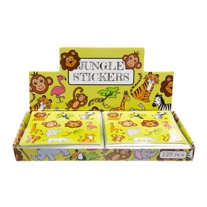 Duckiez Duckiez Stickervel Wilde Dieren - 120 stuks