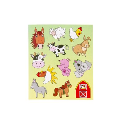 Duckiez Duckiez Stickervel Boerderijdieren - 120 stuks