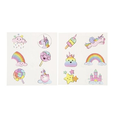 Duckiez Duckiez Stickervel Eenhoorn - 120 stuks