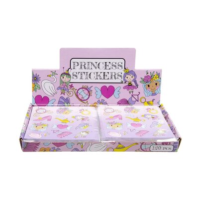 Duckiez Duckiez Stickervel Prinses - 120 stuks