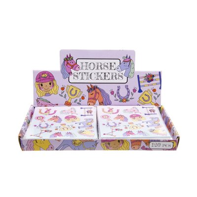 Duckiez Duckiez Stickervel Paard - 120 stuks