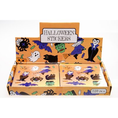 Duckiez Duckiez Stickervel Halloween - 120 stuks