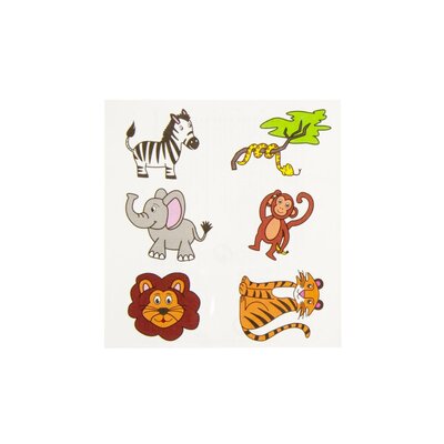 Duckiez Duckiez Tattoo Vel Wilde Dieren - 96 stuks