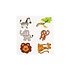 Duckiez Duckiez Tattoo Vel Wilde Dieren - 96 stuks