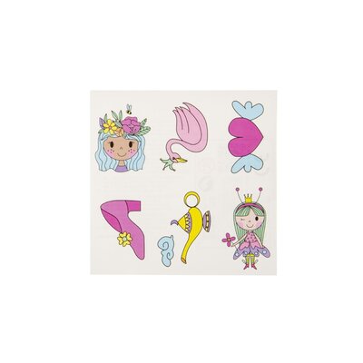 Duckiez Duckiez Tattoo Vel Prinses - 96 stuks