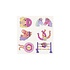 Duckiez Duckiez Tattoo Vel Paard - 96 stuks