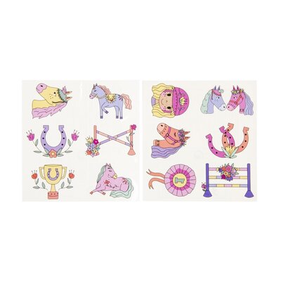 Duckiez Duckiez Tattoo Vel Paard - 96 stuks