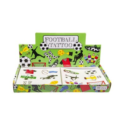 Duckiez Duckiez Tattoo Vel Voetbal - 96 stuks