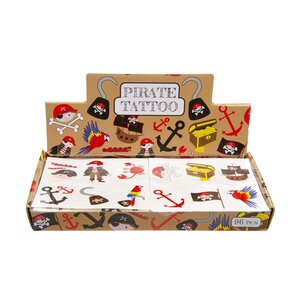 Duckiez Duckiez Tattoo Vel Piraat - 96 stuks