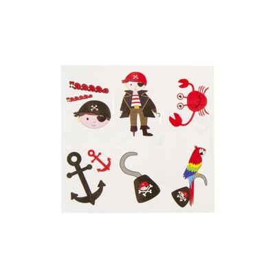 Duckiez Duckiez Tattoo Vel Piraat - 96 stuks